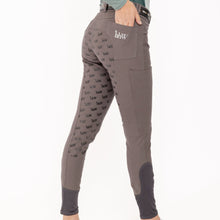 Load image into Gallery viewer, “These Better Not Be Beige” Breeches – Warm Charcoal - hahaWHATEVER ™️