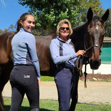 Load image into Gallery viewer, Sun Shirt Technical Steel Blue with Gray Vents Underarm - hahaWHATEVER ™️