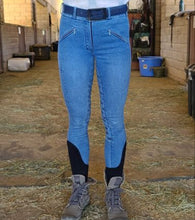 Load image into Gallery viewer, Equestrian Riding Jean Breeches - Full Seat or Knee Patch - 4 Color Options - hahaWHATEVER ™️
