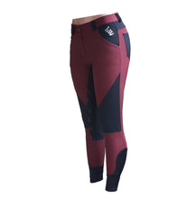 Load image into Gallery viewer, Breeches hhW Magic Burgundy and Black - hahaWHATEVER ™️