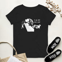 Load image into Gallery viewer, I&#39;m So Over You Eventing and Hunter Women’s recycled v-neck t-shirt
